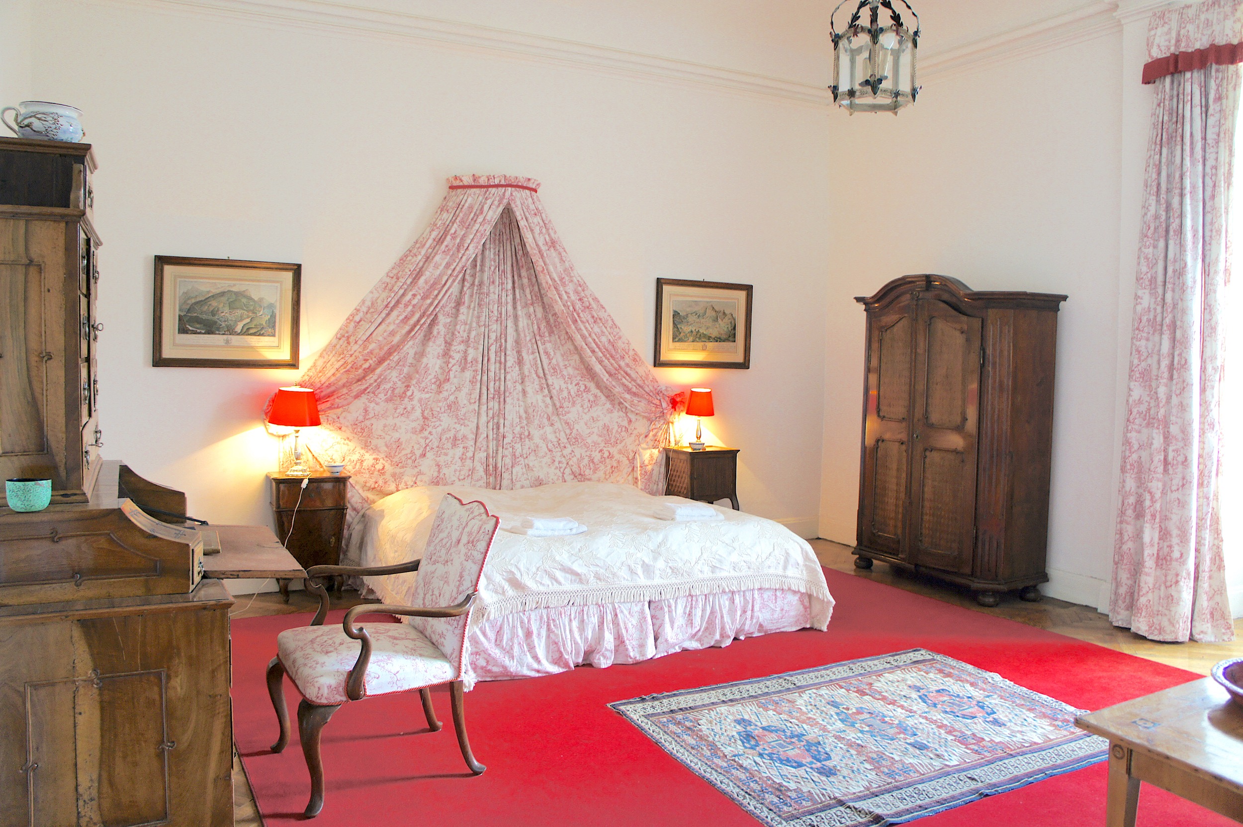 schloss wasserburg zimmer himmelbett